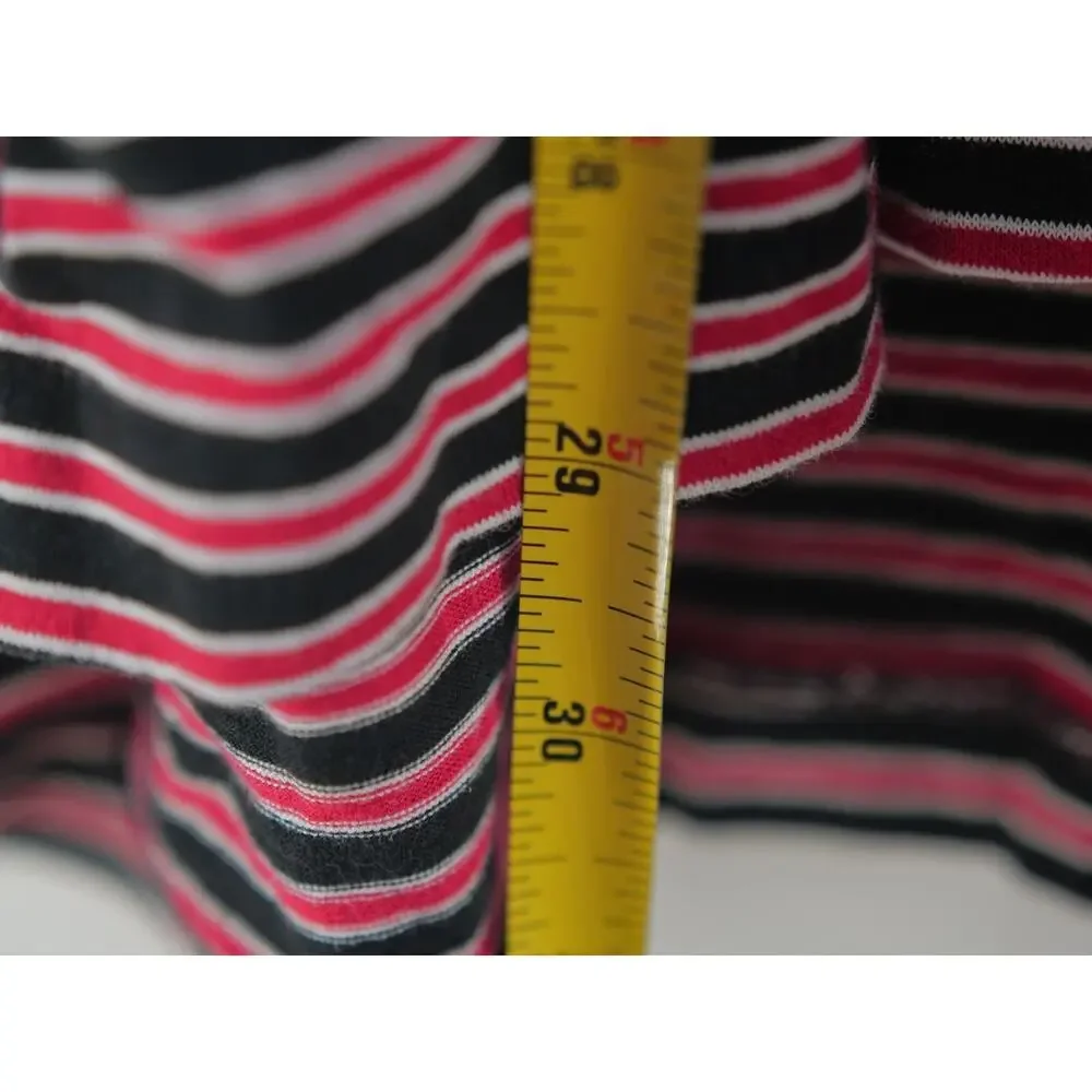 Ralph Lauren Polo Golf Shirt XL Red Black Pony Mens Striped